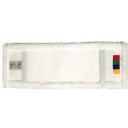 SACLER MOP PŁASKI Z MIKROFIBRY KIESZENIOWY 40CM 00486